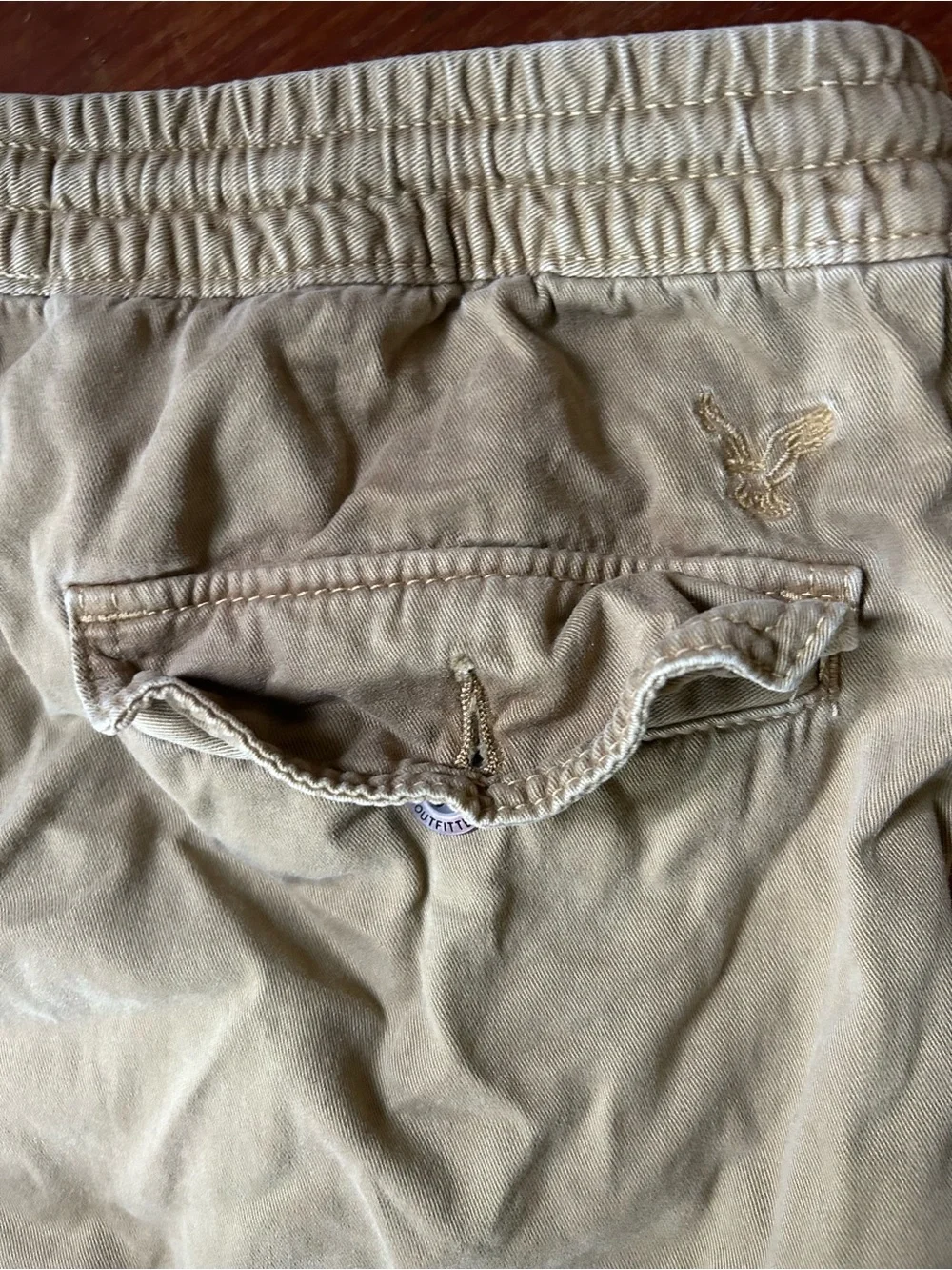 Men's Cargo Jogger Pants in Khaki
